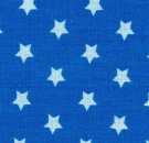 Baumwolle blau Sterne